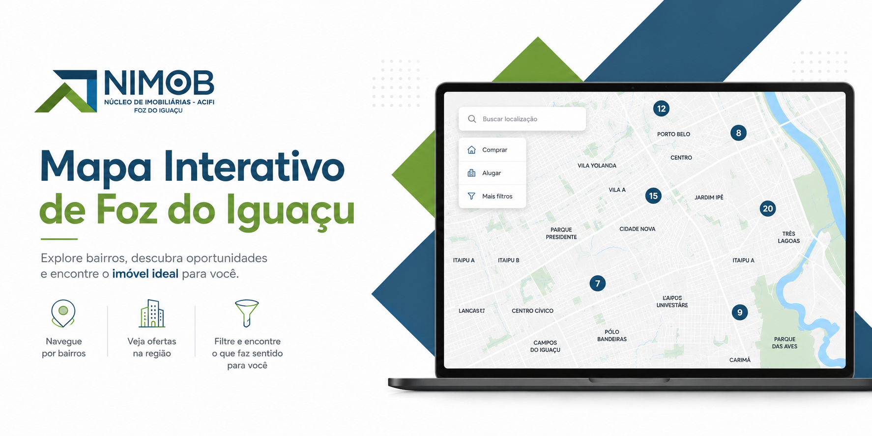 Mapa Interativo de Bairros